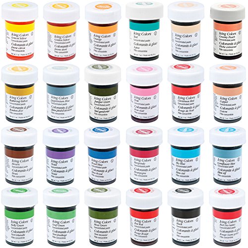 Wilton Master Icing Colour Set (Includes ALL 25 Wilton Icing Colours in Large 30ml Bottles) Your Possibilites in Cake decorating are unlimited with this kit von Wilton