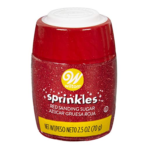 Wilton Sanding Sugar Sprinkles Assorted Colors; 2.5oz (Red) von Wilton