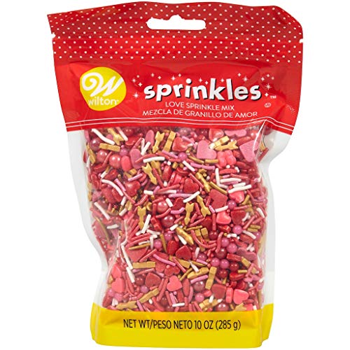 Wilton Sprinkles 10oz Shaped Sprinkles Mix (Love) von wilton