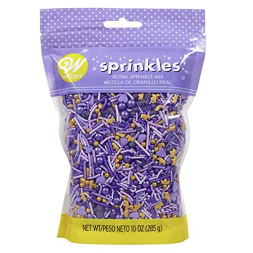 Wilton Sprinkles 10oz Shaped Sprinkles Mix (Royal) von Wilton