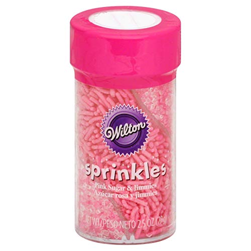 Wilton Sprinkles Twisted Pink Sugar & Jimmies 2.46 oz von wilton