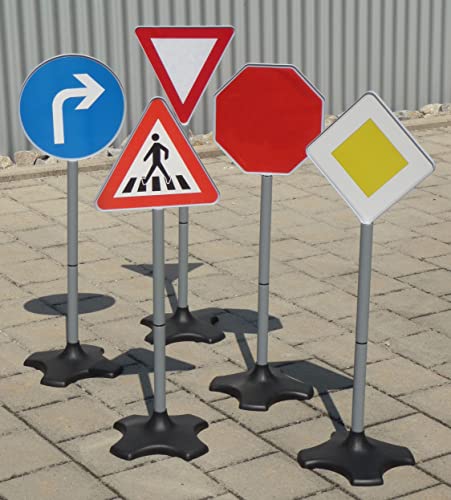 5-STÜCK Verkehrsschilder MAXI Höhe 80 cm für Kinder in TOP QUALITÄT 5-STÜCK Verkehrsschilder MAXI Höhe 80 cm für Kinder in TOP QUALITÄT von wim-shop