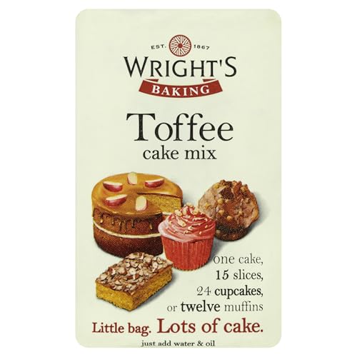 Wrights Baking Toffee Cake Mix Mix 500g von Wright's