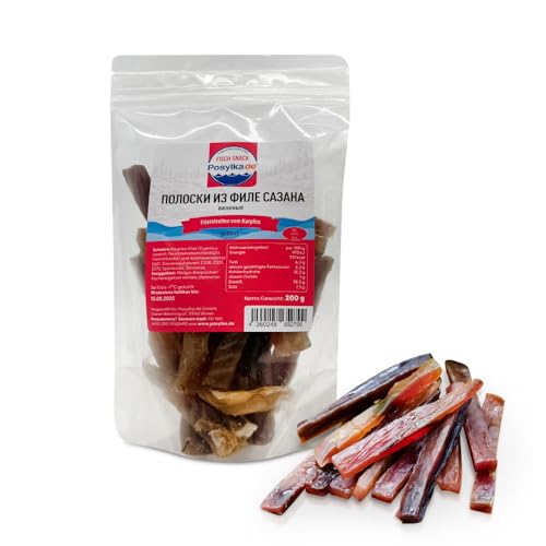 Filetstreifen gedörrt, vom Karpfen 200 g, (Karpfen) von www posylka de