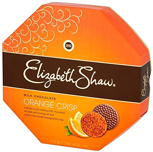 Elizabeth Shaw Orange Crisp Chocolate | Glatte und Luxuriöse Crisp Honeycomb Milchschokolade mit Orange | Toller Geschmack | Nach dem Abendessen Leckerli | Geschenk für Freunde 175 g Elizabeth Shaw Orange Crisp Chocolate | Glatte und Luxuriöse Crisp Honeycomb Milchschokolade mit Orange | Toller Geschmack | Nach dem Abendessen Leckerli | Geschenk für Freunde 175 g von www.elizabethshaw.co.uk