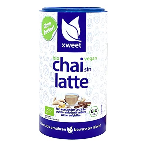 Bio Chai sin Latte - Ohne Zucker 340g von xweet