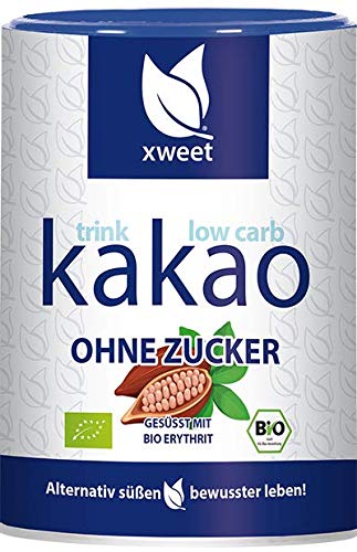 Xweet: Bio Trink Kakao 300g - gesüßt mit Erythrit von xweet