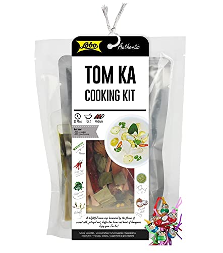 yoaxia ® - [ 260g ] Tom Ka Suppen Kochset Thai Style Würzpaste / Asiatische Tom Kha Paste + ein kleiner Glücksanhänger gratis von yoaxia Marke