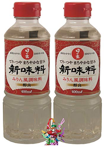 yoaxia ® - 2er Pack - [ 2x 400ml ] HINODE japanisches Würzmittel (Mirin) zum Verfeinern und Marinieren + ein kleiner Glücksanhänger gratis von yoaxia Marke