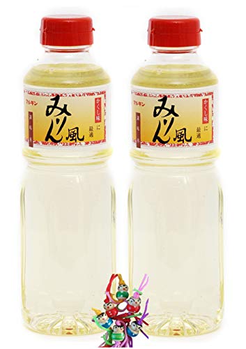 yoaxia ® - 2er Pack - [ 2x 500ml ] Mirin japanischer süßer Reiswein zum Kochen MARUKIN + ein kleines Glückspüppchen - Holzpüppchen von yoaxia Marke