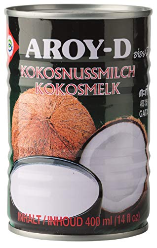 yoaxia ® - [ 400ml ] AROY-D Kokosmilch Kokosnussmilch Cocosmilch, Coconut Milk von yoaxia Marke
