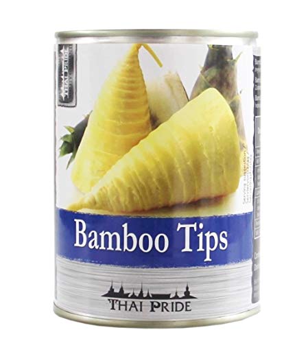 yoaxia ® - [ 540g / 300g ATG ] THAI PRIDE Bambusprossen-Spitzen / Bambusspitzen / Bamboo Tips von yoaxia Marke