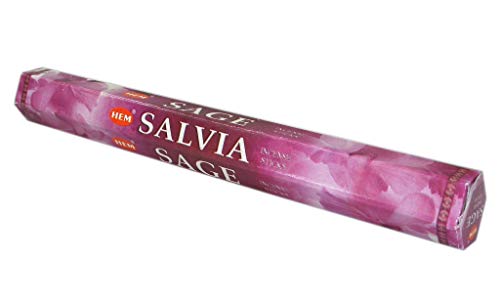 yoaxia ® Marke - 20 Räucherstäbchen [ SALVIA SAGE - SALBEI ] Duft aus Indien von yoaxia Marke