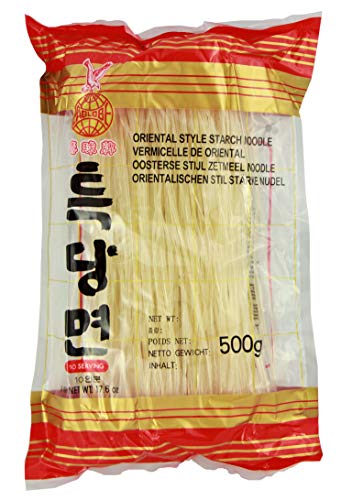 yoaxia ® Marke - [ 500g ] EAGLOBE Süßkartoffel-Tapioka-Nudeln / Stärke Nudeln "Oriental Style" von yoaxia Marke