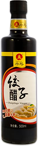 500ml SHUITA schwarzer Shanxi Essig für Dumpling 5% Säure | reife Essig für Teigtaschen und Dips von Yoaxia
