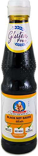 yoaxia ® - Schwarze (dunkle) Sojasauce glutenfrei 420g | Black Soy Sauce von yoaxia