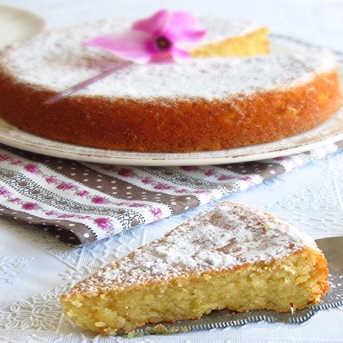 Torta Caprese mit Zitrone (KG. 1) - Torta Caprese Lemon 2 kg von youdreamitaly