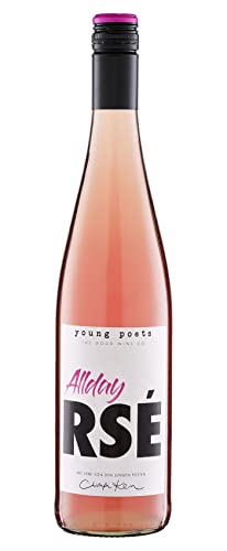 Young Poets Wein All Day Rosé Rosewein I fruchtig I Deutscher Qualitätswein aus Württemberg I 0.75l I Wein I Geschenkidee von Young Poets