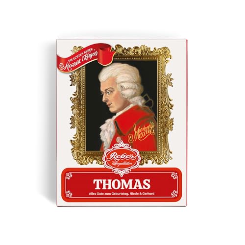 Mozartkugeln mit namen - Personalisierte mozartkugeln original (Reber Mozartkugeln pralinen) (120 gram) von your surprise