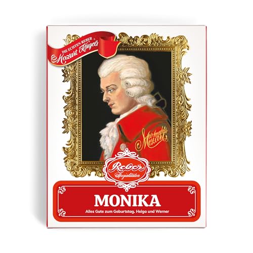 Mozartkugeln mit namen - Personalisierte mozartkugeln original (Reber Mozartkugeln pralinen) (240 gram) von your surprise