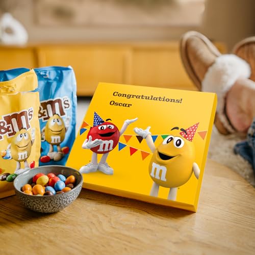 M&Ms personalisierte Schokoladen-Geschenkbox – Gestalten Sie Ihre M&Ms-Milchschokoladenbox individuell, das perfekte Geschenk für Frauen, Geschenk für Männer von your surprise