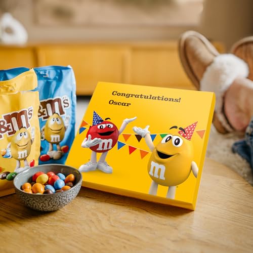 M&M'S personalisierte Schokoladen-Geschenkbox – Designs für Geburtstag, Liebe oder allgemein mit persönlicher Nachricht, für Männer & Frauen von your surprise