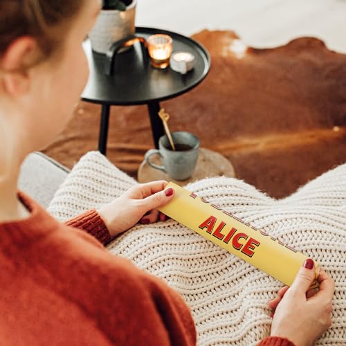 Toblerone Personalisiert mit Namen - Personalisier diese Toblerone mit Namen und Botschaft, Milchschokolade mit Honig und Mandelnougat (200 Gramm) von your surprise