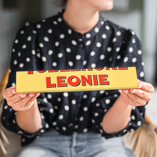 Toblerone Personalisiert mit Namen - Personalisier diese Toblerone mit Namen und Botschaft, Milchschokolade mit Honig und Mandelnougat (360 Gramm) von your surprise