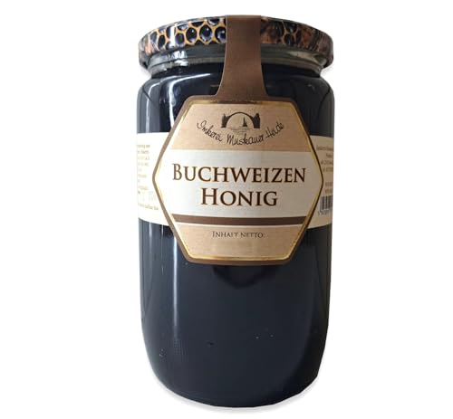 Buchweizenhonig 1kg 100% naturbelassener Bienenhonig in Premium Qualität von zanasta