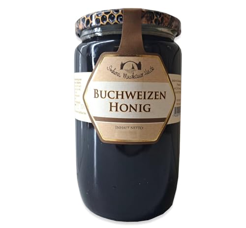 Buchweizenhonig 1kg 100% naturbelassener Bienenhonig in Premium Qualität Buchweizenhonig 1kg 100% naturbelassener Bienenhonig in Premium Qualität von zanasta