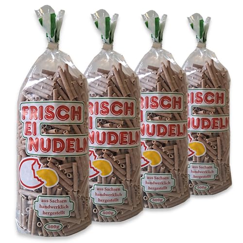 Dinkelvollkorn-Makkaroni 4x 500g mit Frisch-Ei | 100% regional und natürlich aus sächsischer Manufaktur Frischei-Nudeln aus Dinkelvollkornmehl Dinkelvollkorn-Makkaroni 4x 500g mit Frisch-Ei | 100% regional und natürlich aus sächsischer Manufaktur Frischei-Nudeln aus Dinkelvollkornmehl von zanasta
