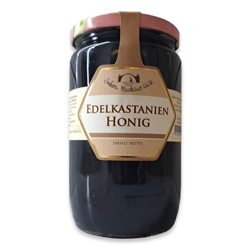 Edelkastanien-Honig 1000g / 1kg kräftig aromatischer Bienenhonig 100% naturbelassenene Premium Imkerqualität von zanasta