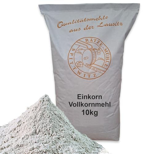 Einkornvollkornmehl 10kg frisch aus der Rätze-Mühle in bester Qualität 100% regional und naturbelassen 10-kg Einkornvollkornmehl 10kg frisch aus der Rätze-Mühle in bester Qualität 100% regional und naturbelassen 10-kg von zanasta