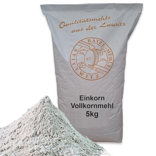 Einkornvollkornmehl 5kg frisch aus der Rätze-Mühle in bester Qualität 100% regional und naturbelassen 5-kg Einkornvollkornmehl 5kg frisch aus der Rätze-Mühle in bester Qualität 100% regional und naturbelassen 5-kg von zanasta