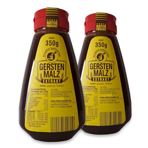 Gerstenmalzextrakt 2x 350g flüssiger Malzextrakt inaktiv hocharomatischer Gerstenmalzsirup Gerstenmalzextrakt 2x 350g flüssiger Malzextrakt inaktiv hocharomatischer Gerstenmalzsirup von zanasta