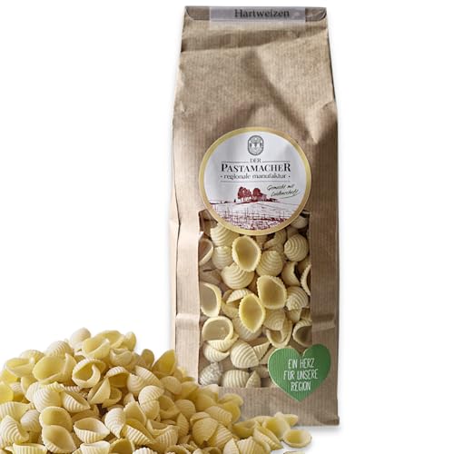 Hartweizen Conchiglie 500g Nudeln Vegan, Trockene Pasta "al bronzo" vom Pastamacher Manufaktur in bester Qualität Hartweizen Conchiglie 500g Nudeln Vegan, Trockene Pasta "al bronzo" vom Pastamacher Manufaktur in bester Qualität von zanasta