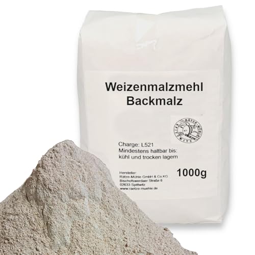 Backmalz / Weizenmalzmehl 1000g Maltofarin Premium Malzmehl Hell enzymaktiv für knusprige Backergebnisse Backmalz / Weizenmalzmehl 1000g Maltofarin Premium Malzmehl Hell enzymaktiv für knusprige Backergebnisse von zanasta