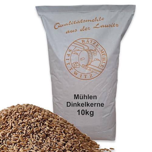 Mühlen Dinkelkerne Dinkelkörner 10kg frisch aus der Rätze-Mühle 100% regional und naturbelassen in bester Qualität Mühlen Dinkelkerne Dinkelkörner 10kg frisch aus der Rätze-Mühle 100% regional und naturbelassen in bester Qualität von zanasta