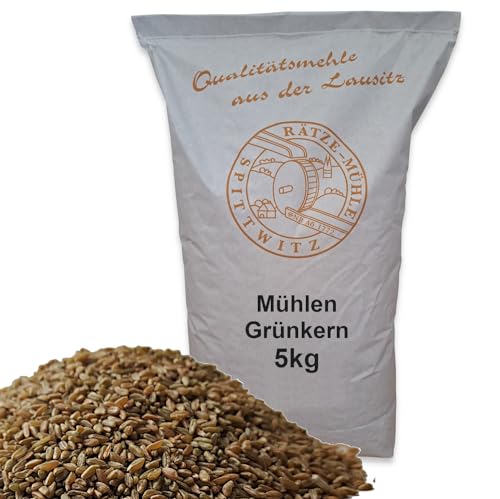 Mühlen Grünkern 5 kg ganzes Korn frisch aus der Rätze- Mühle in bester Qualität Grünkerne Grünkernkörner Mühlen Grünkern 5 kg ganzes Korn frisch aus der Rätze- Mühle in bester Qualität Grünkerne Grünkernkörner von zanasta