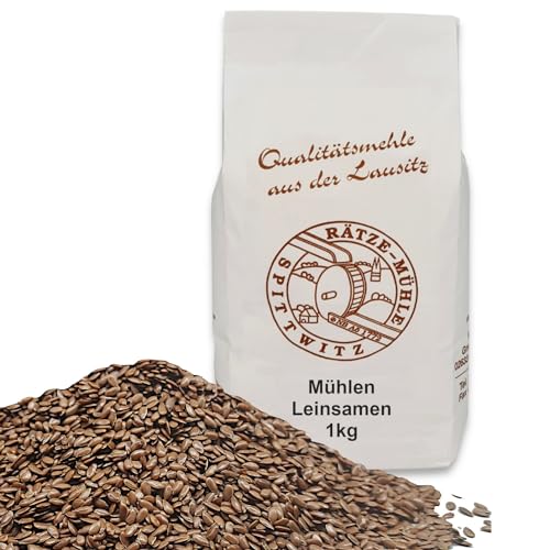 Leinsamen braun 1kg in bester Qualität frisch aus der Rätze-Mühle 100% regional und naturbelassen Leinsamen braun 1kg in bester Qualität frisch aus der Rätze-Mühle 100% regional und naturbelassen von zanasta