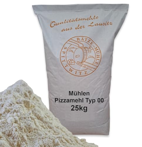 Pizzamehl 25kg Typ 00 frisch aus der Rätze-Mühle in bester Qualität 100% regional und naturbelassen Pizzamehl 25kg Typ 00 frisch aus der Rätze-Mühle in bester Qualität 100% regional und naturbelassen von zanasta