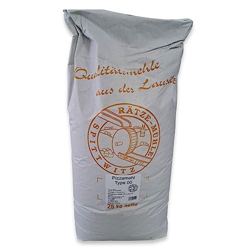 Pizzamehl 25 kg Typ 00 in bester Qualität von der Rätze-Mühle von zanasta