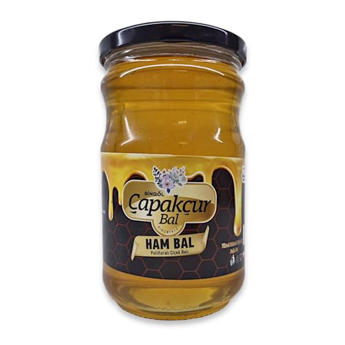 Reiner Roher Honig 850g ungefiltert, nicht erhitzter Blütenhonig 100% natürlich, naturbelassen von Capakcur Bal in Premium Qualität aus dem Hochland von Bingöl Reiner Roher Honig 850g ungefiltert, nicht erhitzter Blütenhonig 100% natürlich, naturbelassen von Capakcur Bal in Premium Qualität aus dem Hochland von Bingöl von zanasta