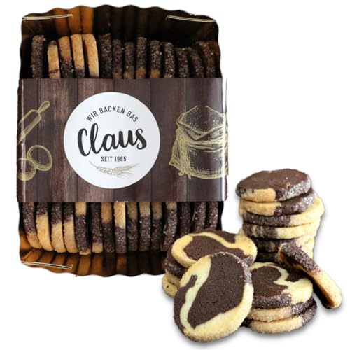 Schwarz-Weiss-Kekse 250g von Bäckerei Claus, traditonell gebacken aus frischen Butterteig und hochwertigen Kakao Schwarz-Weiss-Kekse 250g von Bäckerei Claus, traditonell gebacken aus frischen Butterteig und hochwertigen Kakao von zanasta