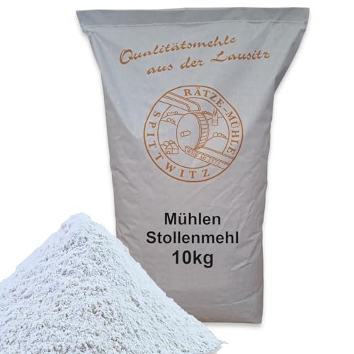 Stollenmehl 10kg frisch aus der Rätze-Mühle | Spezielle Weizenmehl-Mischung für perfekten Stollen-Teig 100% regional und natürlich 10-kg Stollenmehl 10kg frisch aus der Rätze-Mühle | Spezielle Weizenmehl-Mischung für perfekten Stollen-Teig 100% regional und natürlich 10-kg von zanasta