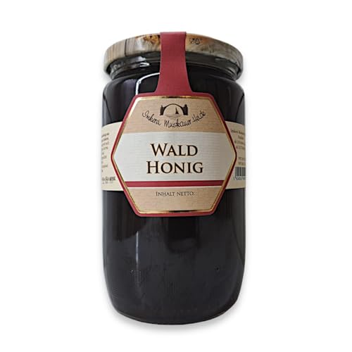 Waldhonig 1000g / 1kg kräftig aromatischer Bienenhonig 100% naturbelassenene Premium Imkerqualität Waldhonig 1000g / 1kg kräftig aromatischer Bienenhonig 100% naturbelassenene Premium Imkerqualität von zanasta