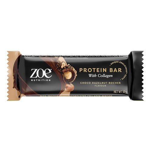 zoe Nutrition Protein Bar (50 g, Choco Hazelnut Rocher) von zoe Nutrition