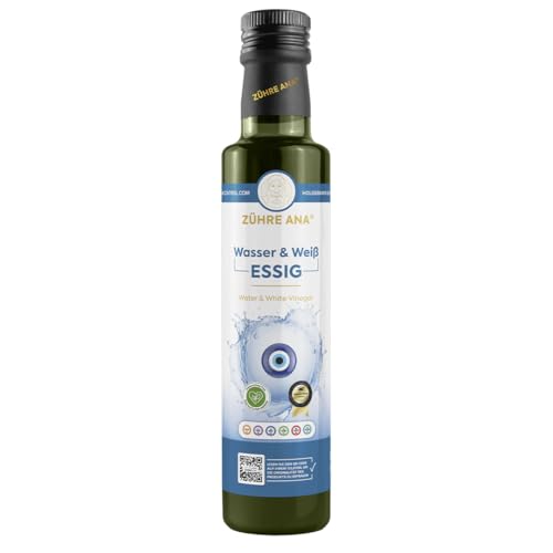 Zühre Ana® Wasser & Weiß Essig - Böser Blick-Essig, Haarglanz und Kopfhautpflege, Natürliches Desinfektionsmittel, Reinigung von Fenstern, OHNE Konservierungsstoffe und Zusatzstoffe! (500 ml) von Zühre Ana