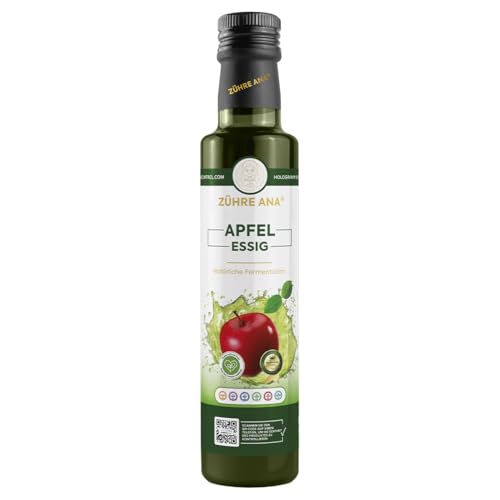 Zühre Apfelessig – Natürlich fermentiert – Natürliche Formel für Blutzuckersenkung & Stärkung des Immunsystems – Schutz vor Infektionen – Hilft, die Verdauung zu erleichtern – 500ml – Vegan Zühre Apfelessig – Natürlich fermentiert – Natürliche Formel für Blutzuckersenkung & Stärkung des Immunsystems – Schutz vor Infektionen – Hilft, die Verdauung zu erleichtern – 500ml – Vegan von Zühre Ana